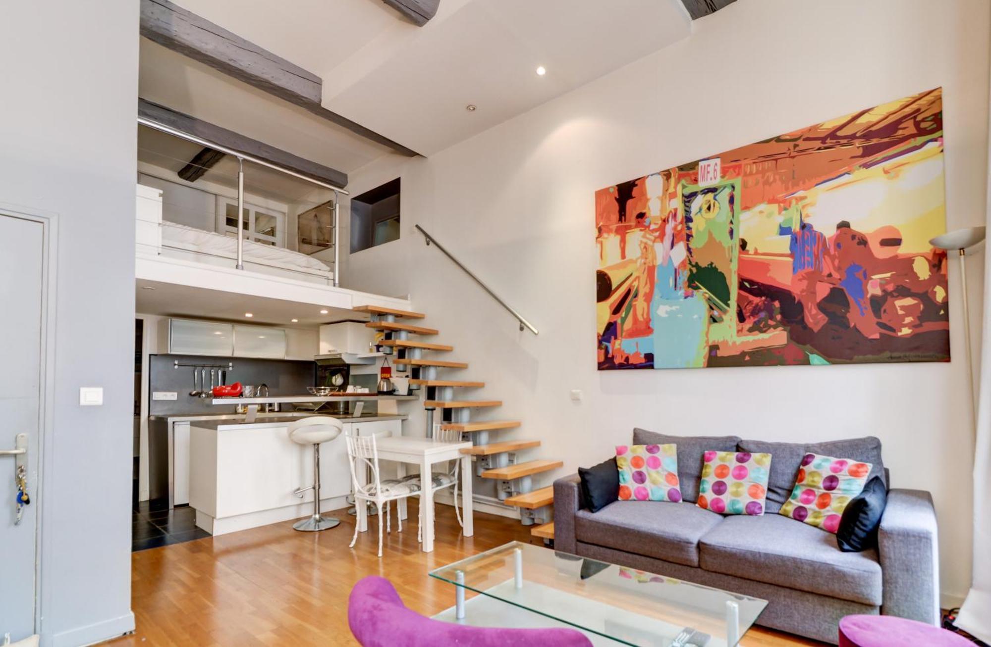 Spacieux Duplex - Zone Pietonne Nice Dış mekan fotoğraf